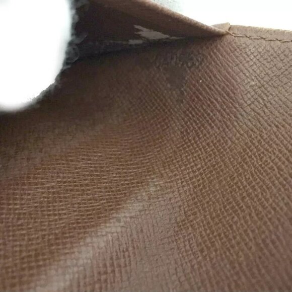 796161AR (C1) Louis Vuitton Wallet Porte Monnaie Billets Tresor Brown Monogram - Picture 9 of 10